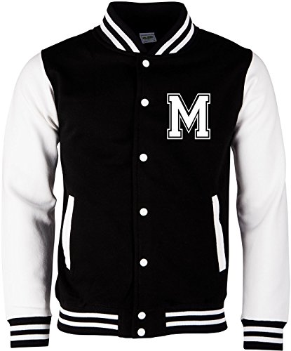 EZYshirt® Wunschinitalen Wunschnummer College Jacke für Damen | Herren | Kinder
