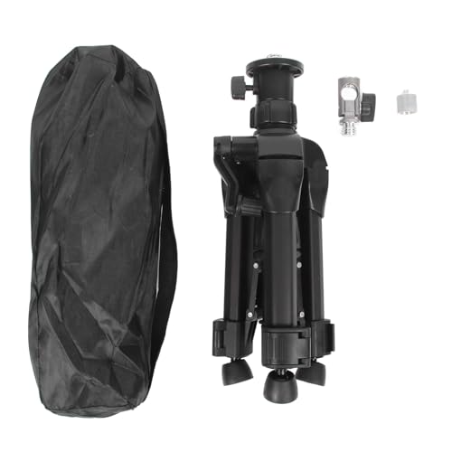 Höhenverstellbare Stativstütze, Stabiler Stabilisator mit Präziser Wasserwaage, Hohe Stabilität, Hochwertige Konstruktion, Spac-Aluminiummaterial, 3-Wege-Stabilisator,