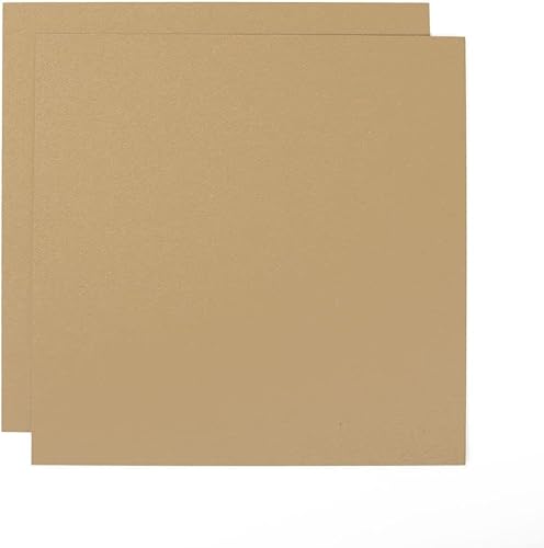 Craftelier Chipboard Kraftpaket, 50 Stück, gepresste und kompakte Kartonbögen zum Binden von Alben oder zur Herstellung von Schachteln, säure- und ligninfrei, Dicke 1 mm, Größe 30,5 x 30,5 cm