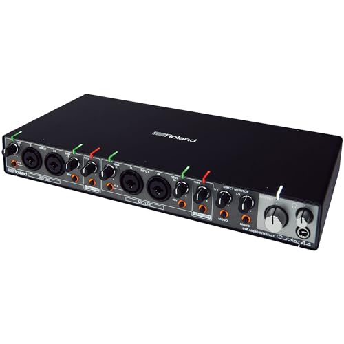 Roland RUBIX44 4-In/4-Out High-Resolution Audio-Interface - Die Hi-Res-Lösung für Homestudio-Produzenten