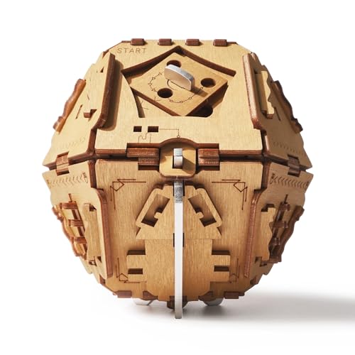 PUZZLE POTATO Stein der Weisen - Escape Room Spiel - Puzzle Box - Knobelspiel für Erwachsene - Rätsel Geschenkbox (Philosopher's Stone Metal)