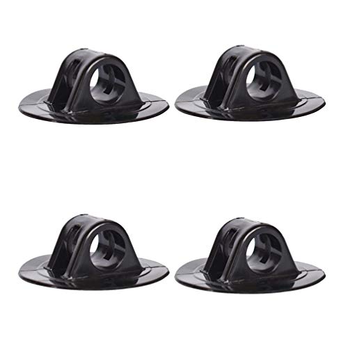 4 Stück Motor Befestigungs Halterung Ständer Montieren Montagehalterung Motorhalterung Motor Halterung Klemme Befestigungshalterung Für Den Motor Pole-clip Pvc Kajak Feste Schnalle
