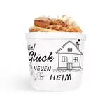 Brotkorb Stoff für Einzugsgeschenke Wohnung, Geschenk Zum Einzug, Einweihungsgeschenk Haus,Geschenke Zur Hauseinweihung,Neues Zuhause Geschenk, Brotkörbchen für Brot Und Salz