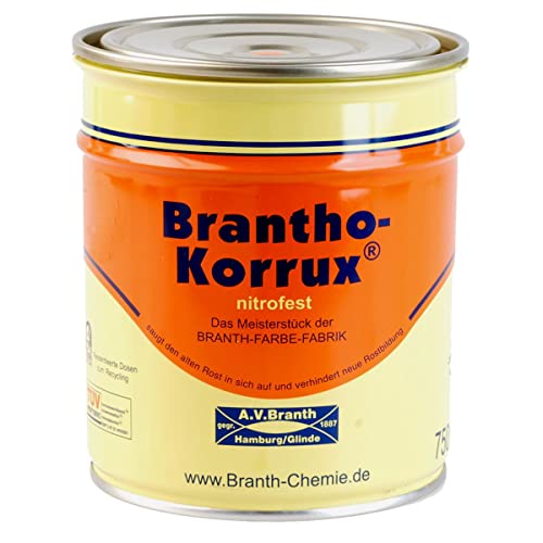 Brantho Korrux nitrofest 0,75 l 9010 Reinweiß (24,27 EUR/l)