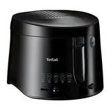 Tefal FF1078 Maxi Fry Fritteuse | Cool Wall Technologie | bis zu 1,2 kg Fassungsvermögen | einklappbarer Griff | kompakte Größe | regelbares Thermostat von 150°C bis 190°C | Schwarz