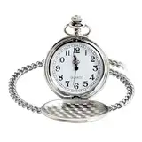 Taschenuhr Herren, Unisex Taschenuhr Mit Kette, Retro Quarz Taschenuhr, Klassische Herren-taschenuhr, Vintage Römische Ziffern Skala Quarz Taschenuhr, Retro Taschenuhr Herren Mit Kette