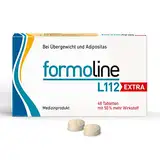 formoline L112 EXTRA | Extra starker Kalorienmagnet zum Abnehmen | 48 Tabletten | Einzigartiger Wirk-Ballaststoff L112 | Deutsches Qualitätsprodukt | Natürlicher Ursprung