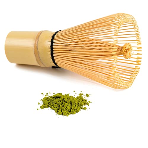 Keepaty Matcha-Schneebesen, Bambus, 80 Zinken, Matcha-Bambus-Schneebesen, grüner Tee-Pulver, Schneebesen – japanische Handarbeit