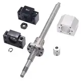 SFU1605 /1204 Kugelumlaufspindel & Festlager & Kupplung & Muttergehäuse CNC(SFU1650 750 mm Ein Satz )