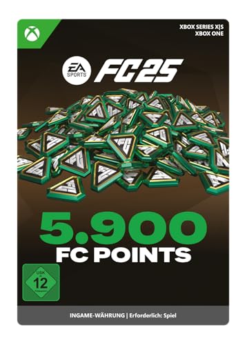 EA SPORTS FC 25 5900 Ultimate Team Points | Xbox One/Series X|S - Download Code