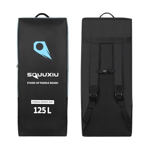SOUUXIU aufblasbare Paddleboard-Tasche SUP-Board-Tasche Surfbrett-Rucksack Stand-Up-Board-Schulterrucksack.125/105L(Optional)