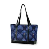 Genesis Professionelle Arbeitstasche mit Reißverschluss für Yoga mit Mittagessen Bolso Para Laptop Mujer, Genesis Blue, 1 size