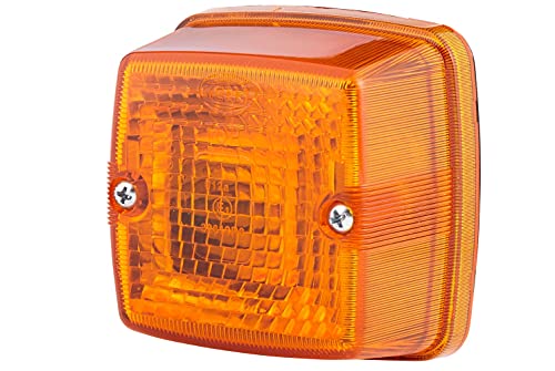HELLA 2BA 003 014-011 Blinkleuchte - 12/24V - Anbau - Lichtscheibenfarbe: gelb - hinten/links/rechts