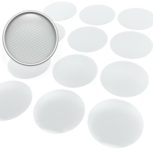 Mellbree 12 Stück Anti-rutsch-Stickers für Badewanne, transparenter Non-Slip-Pads idealer Schutz für Badewanne/Badezimmer, für sorgenfreie rutschfeste Sicherheit