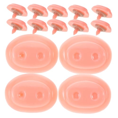 GLSTOY Abustle Set 30-teilig Kunststoff-nasen Für Puppenreparatur Für Spielzeugbastelzubehör