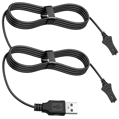 mooncar 1866460 Ladekabel kompatibel mit i-Pilot Link Fernbedienungen für alle Minn Kota Trolling Motor wiederaufladbare Fernbedienungen, einschließlich Bluetooth-fähig und ältere Modelle (2)
