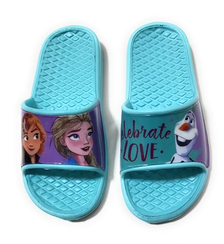 Frozen Flip-Flops für Mädchen, Frozen Elsa, Anna Olaf, Flip-Flops, Frozen, aquamarin, 24/25 EU