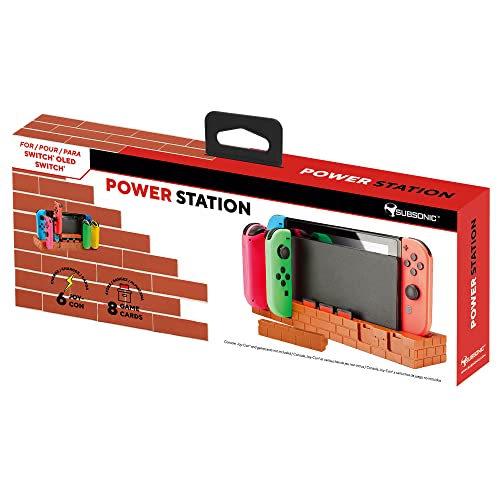 Subsonic - Power Station - Aufbewahrungs- und Ladestation für Nintendo Switch-Konsole und Zubehör