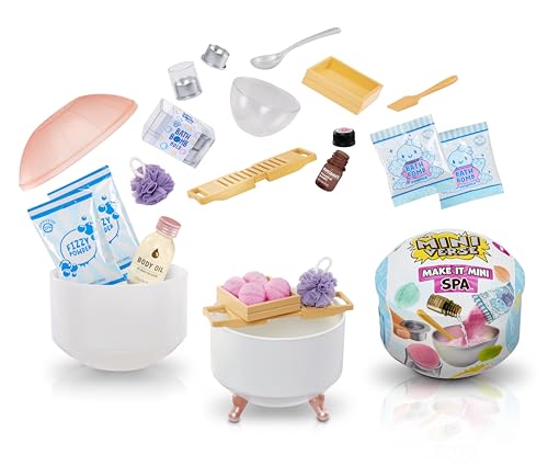 MGA's Miniverse Make It Mini Spa Serie - Mini-Sammlerstücke in Geheimnisvoller Blindverpackung- Richtig Funktionierende DIY Spa Produkte - Nicht ESSBAR - für Teenager, Erwachsene, Sammler und Kinder