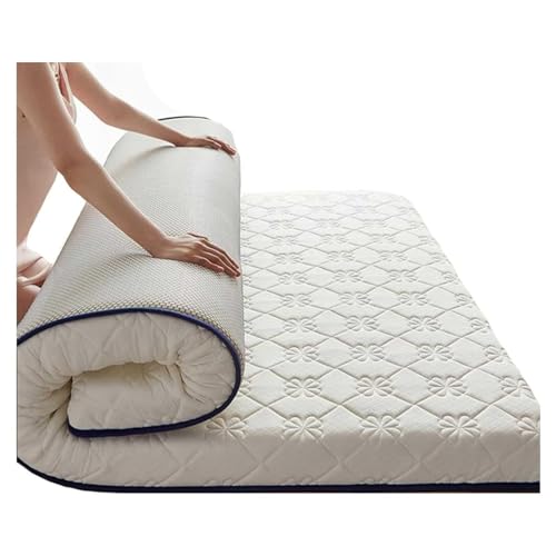 LUIVZD Japanese Floor Mattress Futon Mattress - Foldable Tatami Mat for House Guest Camping Travel, Compact & Comfy Roll Up Mattress (Size : Full)