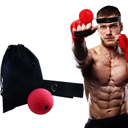 3-Teilig Reflexball, Reflexball Boxen, Boxbollen, Boxen Sport, Boxball, Boxing, Boxen Training, Box Training, Reaktionstraining, Punchingball, Boxing Equipment, Box Equipment, Box Sachen