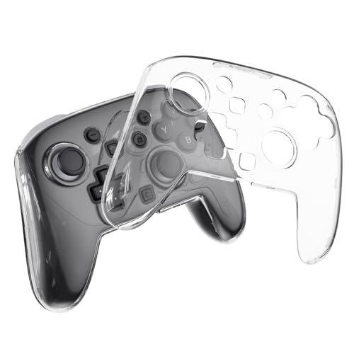 Gorixer Controller Hard Case Shell für Nintendo Switch 2 Pro Controller, Schutzhülle Skin für Giffe &Zubehör, Klar
