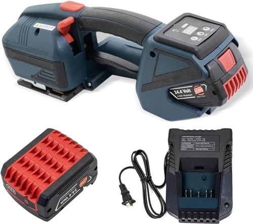 Akku Umreifungsgerät Elektrische Umreifungsmaschine 13-16mm Schweißbandmaschine Akku Automatische Bandverpackungsmaschine für PP/PET automatisches Umreifungsgerät