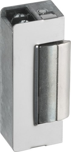 ABUS Elektrischer Türöffner ET85 - für linke und rechte Türen - 9-16 V Nennspannung - mit Hebel zur mechanischen Entriegelung