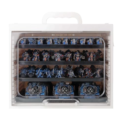Jucoci Miniaturen Aufbewahrungskoffer Miniaturen Transportkoffer