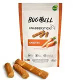 BugBell Softe Knabbersticks für Hunde 60g, Hundeleckerli, Pflanzlicher Hundesnack, Dog Treats, Kaustange für Allergiker geeignet, Ohne Zucker & Getreide