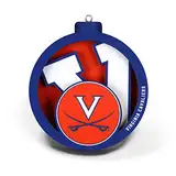 YouTheFan NCAA Virginia Cavaliers 3D Logo Serie Ornament