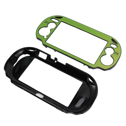 Für PS Vita 1000 Schutzhülle aus Aluminiumlegierung mit Spezieller Oberfläche, (Green)