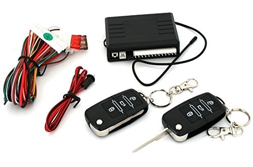 JOM Car Parts & Car Hifi GmbH 7105 Keyless Open, Funkfernbedienung für vorhandene Original-Zentralverriegelung, universal, mit 2 Klappschlüssel