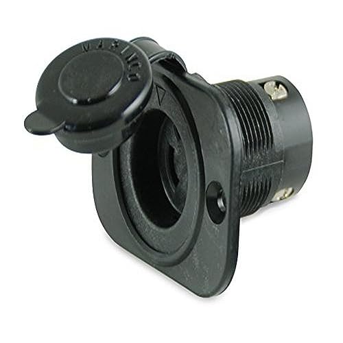 Marinco Stecker 2 und 3 Draht Ladekabel/Schleppen Systemen, 12VBR, Schwarz