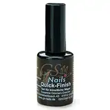 GS-Nails dünnviskoses Quick-Finish Versiegelungs-Gel für Nail-Art & Nagel-Design - UV-Gel ohne Schwitzschicht - Hochglanz Versiegler-Gel - 15ml