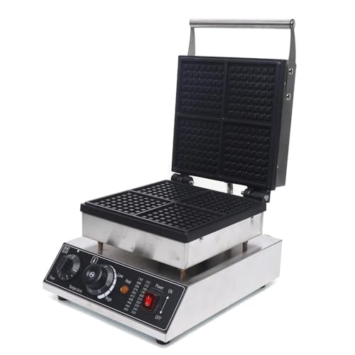Elektrisches Waffeleisen Waffelmaschine Küchengerät Elektrogerät Frühstück Dessert Gastronomiegerät Für Bäckerei Imbiss Zuhause Party