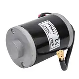 BOROCO Getriebemotor 12V,Elektrischer Fahrrad Dauermagnet DC Getriebemotor 120 W MY6812,Kleiner Elektro Motor mit Riemenscheibe für Elektroroller,E-Bike Zubehör