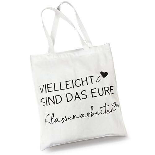 BOYATONG Lehrer Geschenk, Stofftasche Geschenk Lehrerin, Baumwollbeutel Geschenk Lehrerin, Abschiedsgeschenk Lehrerin, Geschenke für Lehrer