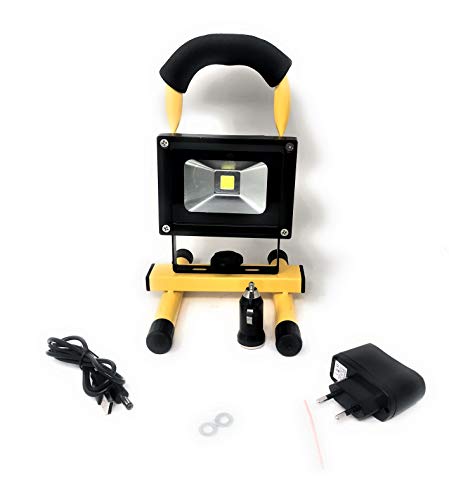 Saldi FARO10WPORT LED-Scheinwerfer, wiederaufladbar, tragbar, wasserdicht, Notfalllampe, 10 W