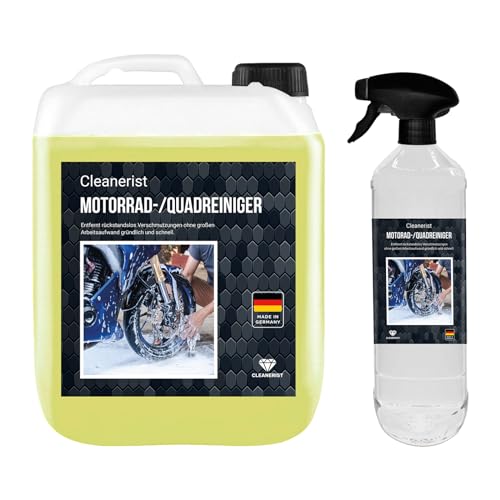 Die Seifenblase 5 Liter Motorrad-/Quad Reiniger AP21 Konzentrat I Motorradshampoo Motocross