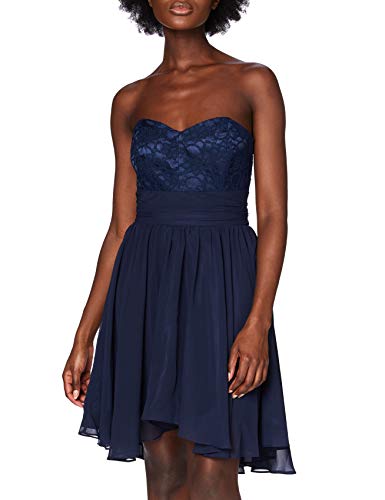 Swing Damen Kleid Maria, Blau (ultramarin 320), 38