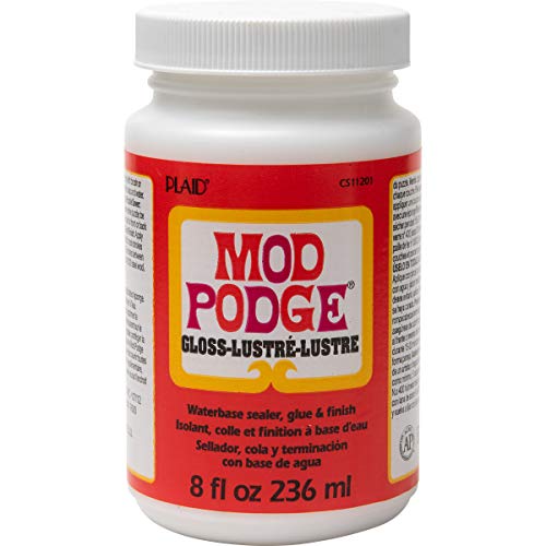 Mod Podge CS11201 Wasserbasierende Versiegelung Kleber und Lack, 8 fl oz 236 ml, Durchsichtig