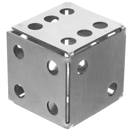 Homoyoyo Schweißset Schweißprojekte quadratischer Würfel aus Edelstahl Schweißen Werkzeug Schweißübungswürfel Schweißtrainingsgerät Metall Coupon Zubehör Suite Rostfreier Stahl