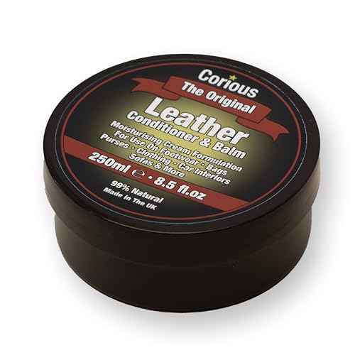Corious Leather Conditioner and Cleaner - Schützt und restauriert - Lederbekleidung, Möbel, Jacken, Schuhe, Autoinnenausstattung, Taschen und alle Anderen Lederaccessoires, 250ml