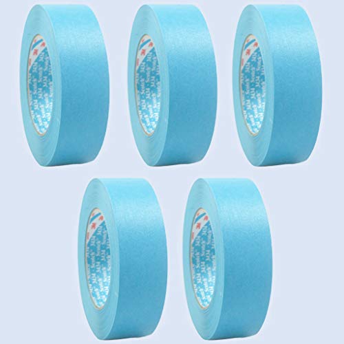 5x 3M Scotch 3434 blaues Abdeckband Klebeband Lackierer 18mm 50m