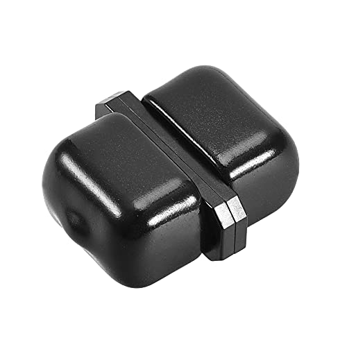 sourcing map SM/MM MPO Glasfaser Anschluss verlustarmer schneller optischer Adapter für MPO/MTP 30x25x14mm schwarz