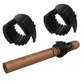 Magnetischer Zigarrenhalter, magnetischer Golfwagen, Zigarrenringe, verstellbarer Zigarrenhalter, Golfwagen-Clip, freihändig, magnetischer Zigarrenhalter, tragbarer Stogie-Clip, Zigarren-Zubehör zum
