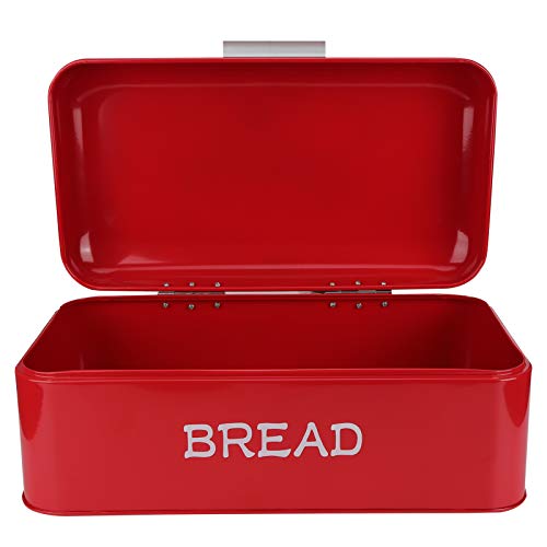 ANKROYU Brotbehälter große Kapazität Red European Style Kitchen Accessoire für Backwarenladen