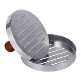 Yukaiwn Hamburgerpresse, Antihaft Burger Presse, Hamburger Maker, Burger Pattie Presse, Hamburger Patty Maker Form Fleisch Patty Presse aus Aluminium für BBQ Grill Patties Hamburger, Φ11,5 cm