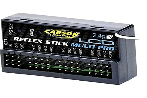 Carson 500501544 Empfäng. Reflex Stick Multi Pro LCD 2.4G